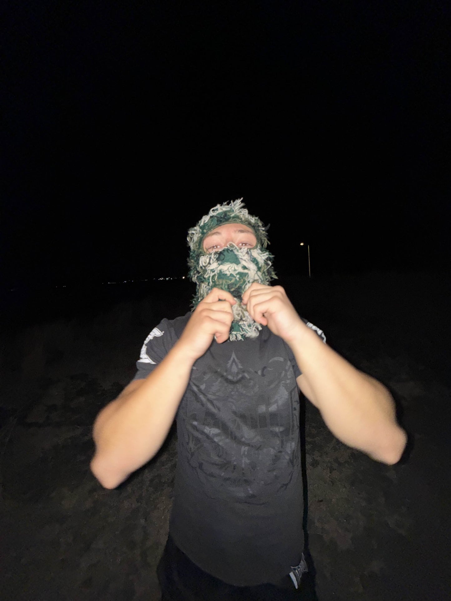 Camouflage Frostbite Ski Mask