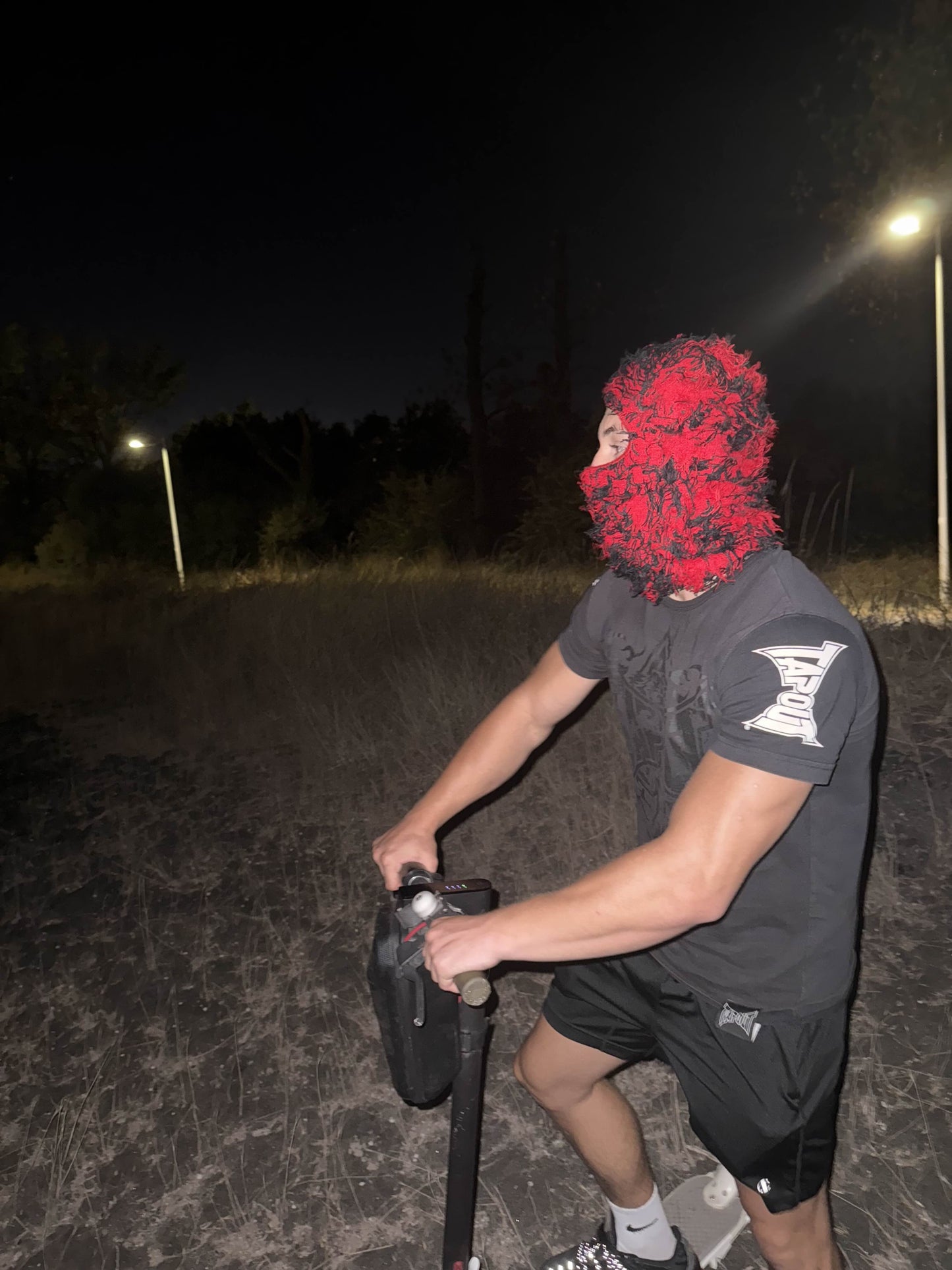 Red/Black Frostbite Ski Masks